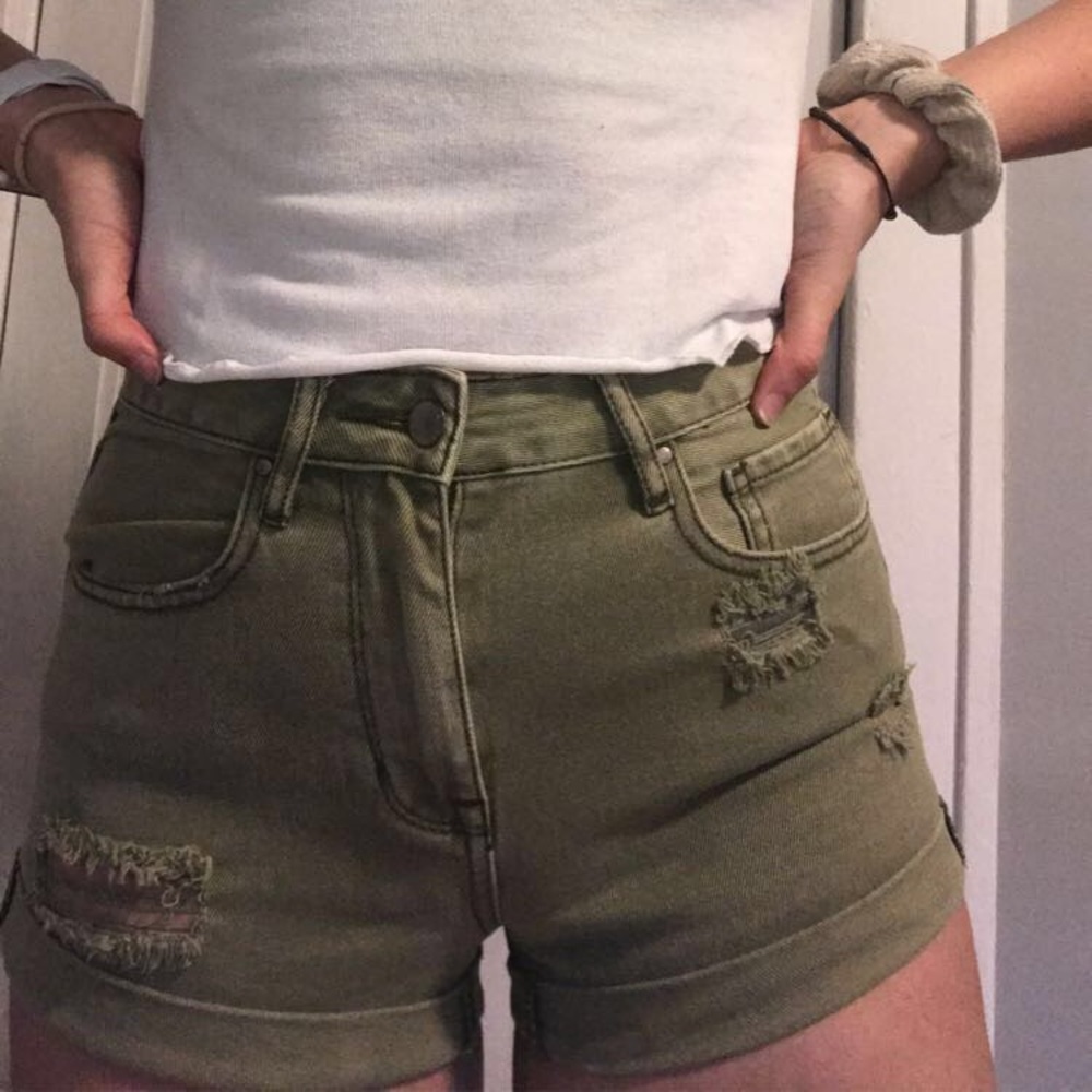 PAC Sun Army Green Shorts